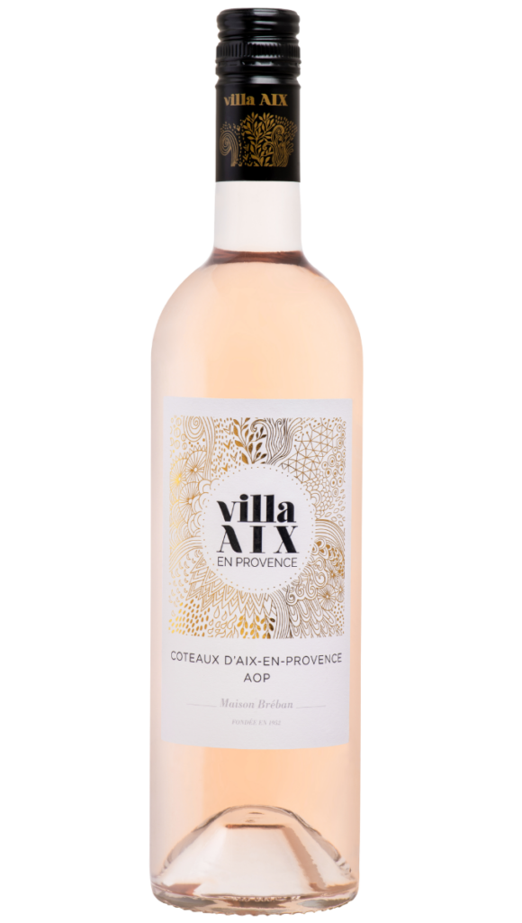Vins Breban Villa Aix AOP Coteaux d'Aix-En-Provence Rosé'