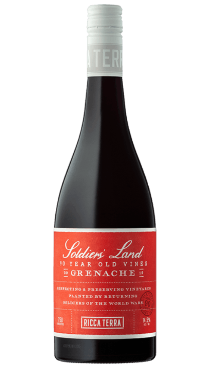 Ricca Terra 'Soldiers Land' 92 Year Old Vines Grenache