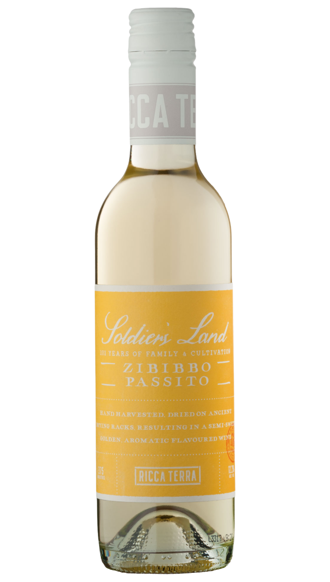 Ricca Terra 'Soldiers' Land' Zibibbo Passito 375Ml
