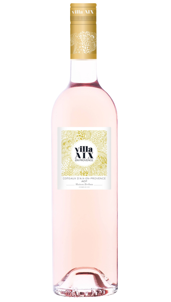 Vins Breban Villa Aix AOP Coteaux d'Aix-En-Provence Rosé'
